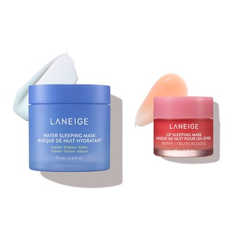 LANEIGE Lip Sleeping Mask: Nourish, Hydrate, Vitamin C, Murumuru & Shea Butter, Antioxidants, Flaky, Dry Lips