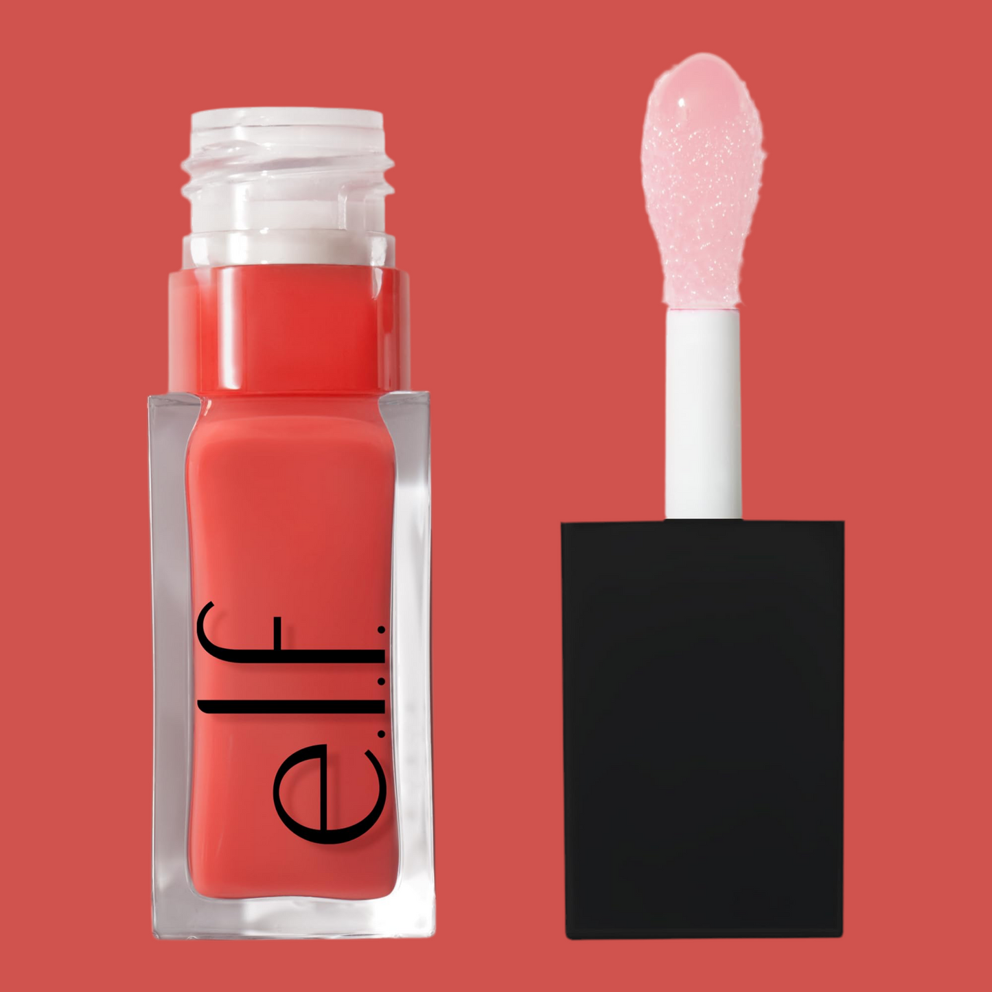 e.l.f. Glow Reviver Lip Oil, Nourishing Tinted Lip Oil For A High-shine Finish, Infused With Jojoba Oil, Vegan & Cruelty-free, Rose Envy