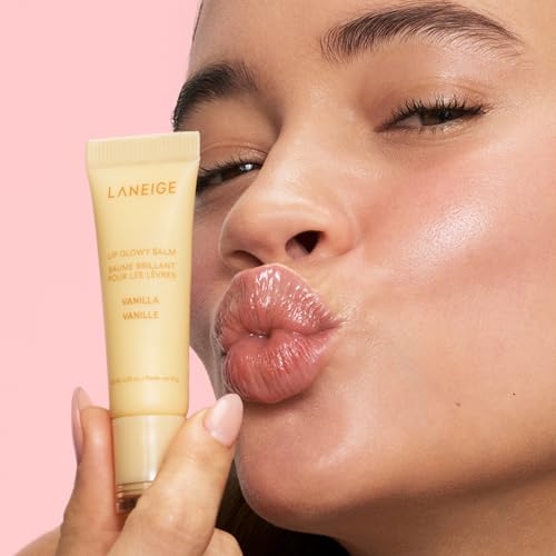 LANEIGE Lip Glowy Balm: Hydrate, Glossy, Lightweight, Moisturize & Tint with Shea Butter