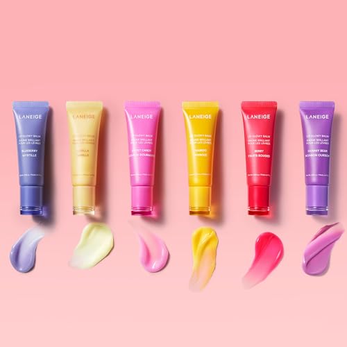 LANEIGE Lip Glowy Balm: Hydrate, Glossy, Lightweight, Moisturize & Tint with Shea Butter