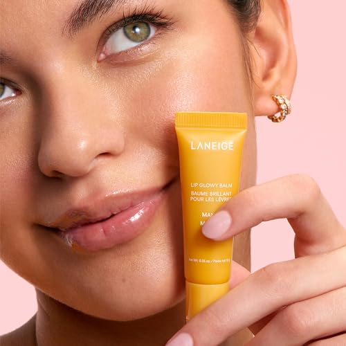 LANEIGE Lip Glowy Balm: Hydrate, Glossy, Lightweight, Moisturize & Tint with Shea Butter