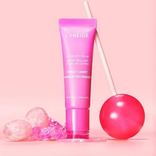 LANEIGE Lip Glowy Balm: Hydrate, Glossy, Lightweight, Moisturize & Tint with Shea Butter