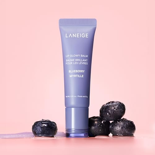 LANEIGE Lip Glowy Balm: Hydrate, Glossy, Lightweight, Moisturize & Tint with Shea Butter