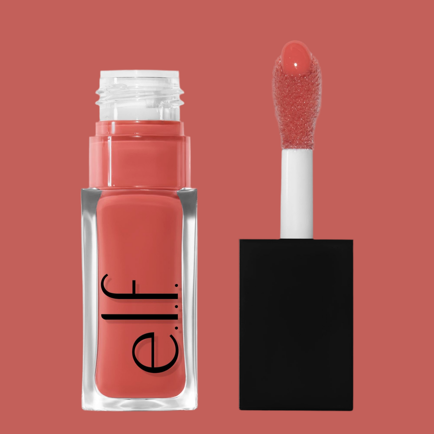 e.l.f. Glow Reviver Lip Oil, Nourishing Tinted Lip Oil For A High-shine Finish, Infused With Jojoba Oil, Vegan & Cruelty-free, Rose Envy