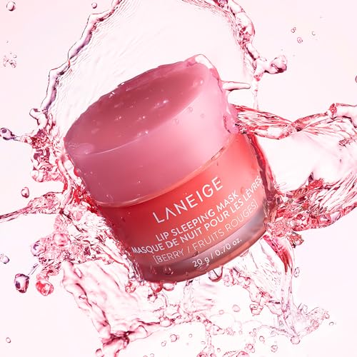 LANEIGE Lip Sleeping Mask: Nourish, Hydrate, Vitamin C, Murumuru & Shea Butter, Antioxidants, Flaky, Dry Lips