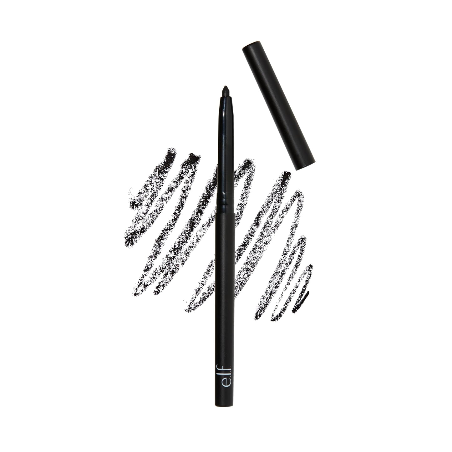 e.l.f. No Budge Retractable Eyeliner, Creamy, Ultra-Pigmented & Waterproof