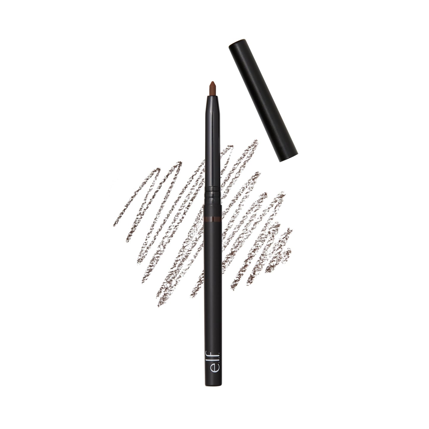 e.l.f. No Budge Retractable Eyeliner, Creamy, Ultra-Pigmented & Waterproof