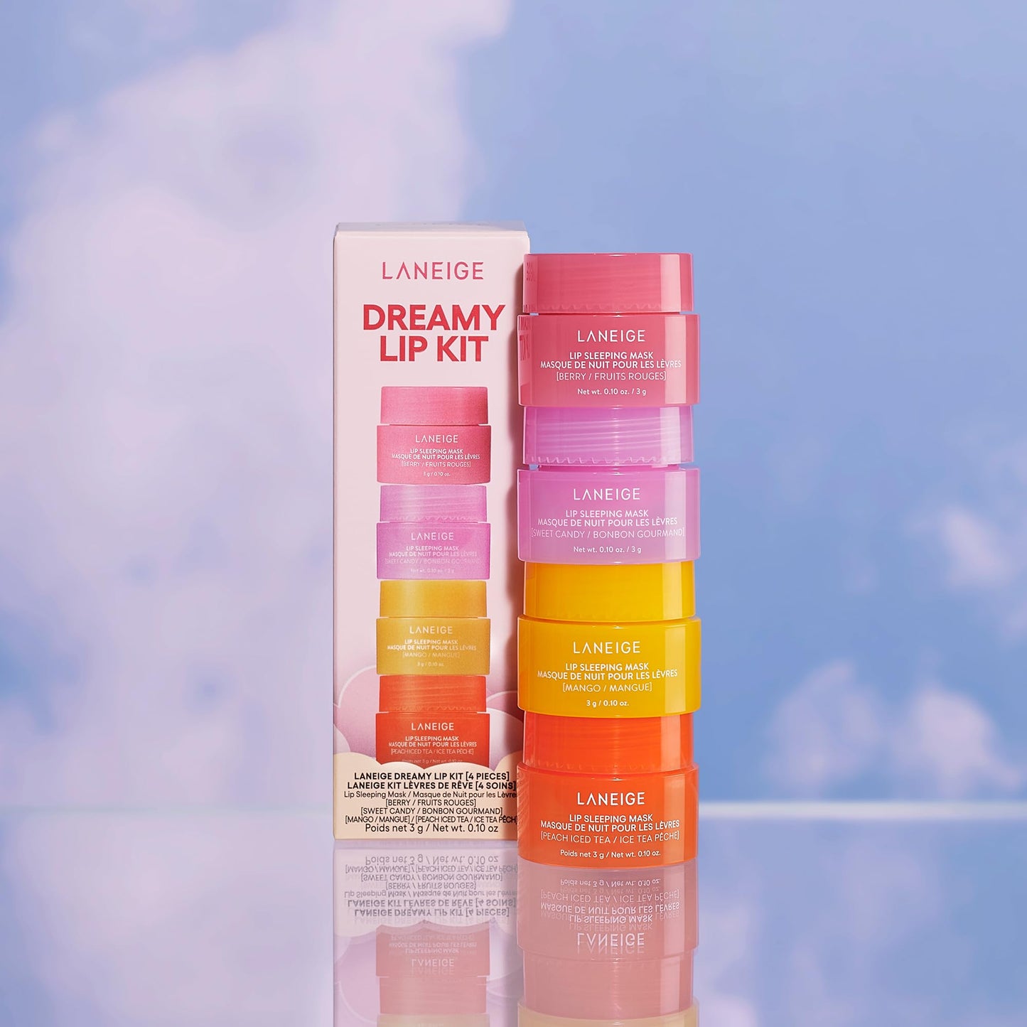 LANEIGE Lip Sleeping Mask: Nourish, Hydrate, Vitamin C, Murumuru & Shea Butter, Antioxidants, Flaky, Dry Lips