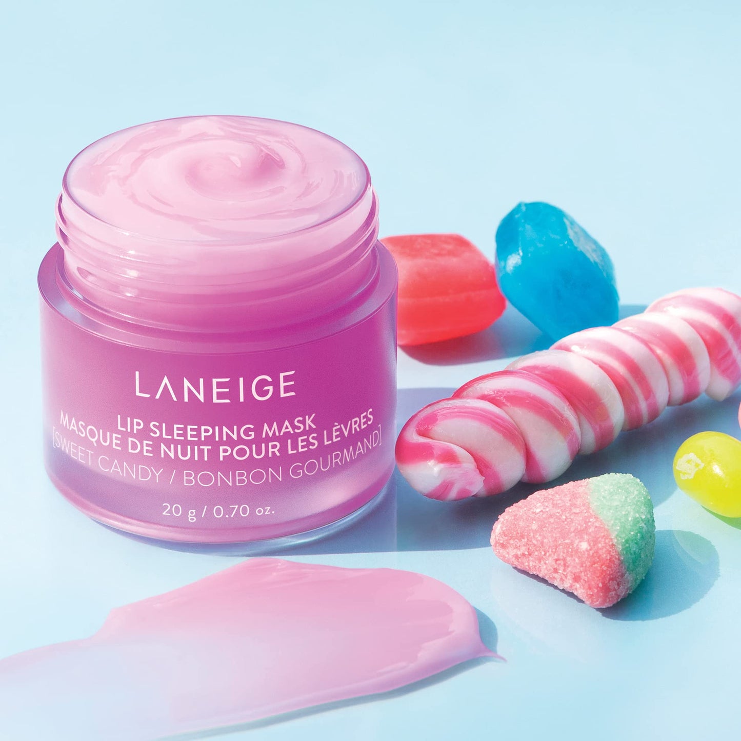 LANEIGE Lip Sleeping Mask: Nourish, Hydrate, Vitamin C, Murumuru & Shea Butter, Antioxidants, Flaky, Dry Lips