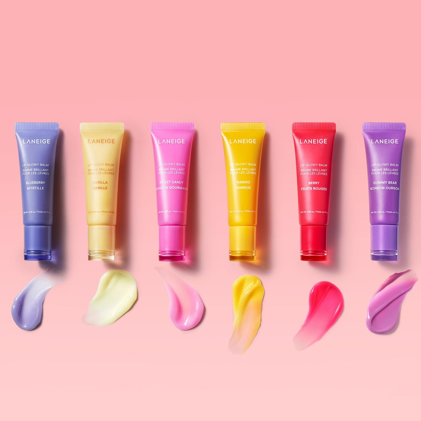 LANEIGE Lip Glowy Balm: Hydrate, Glossy, Lightweight, Moisturize & Tint with Shea Butter