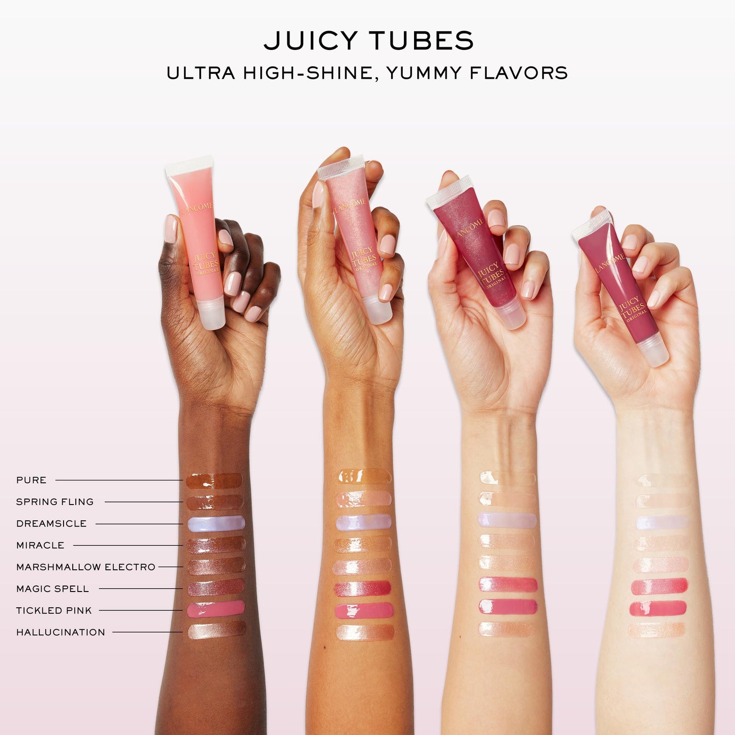 Lancôme Juicy Tubes - Long-Wear Lip Gloss - Plumping & Hydrating - High Shine Finish