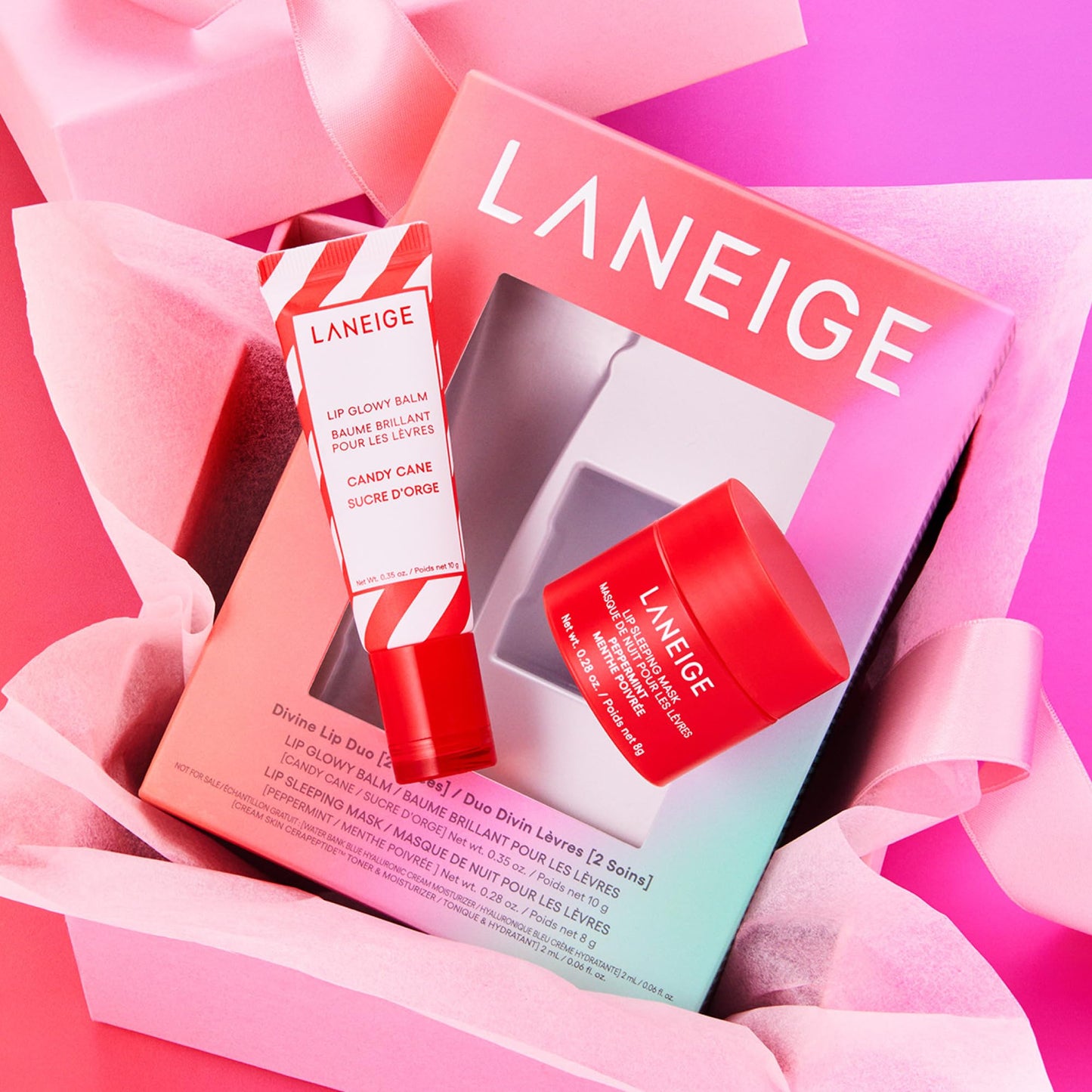 LANEIGE Lip Glowy Balm: Hydrate, Glossy, Lightweight, Moisturize & Tint with Shea Butter