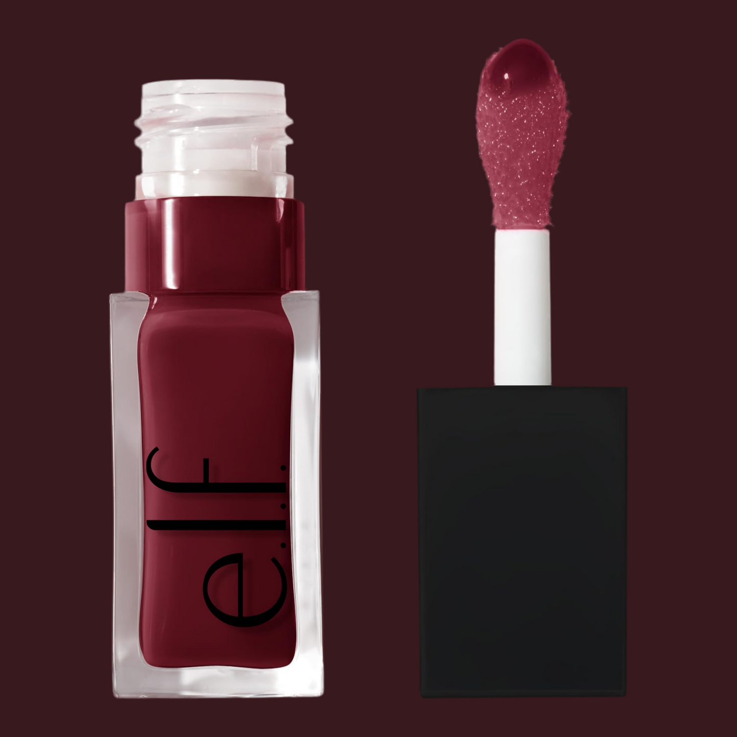 e.l.f. Glow Reviver Lip Oil, Nourishing Tinted Lip Oil For A High-shine Finish, Infused With Jojoba Oil, Vegan & Cruelty-free, Rose Envy